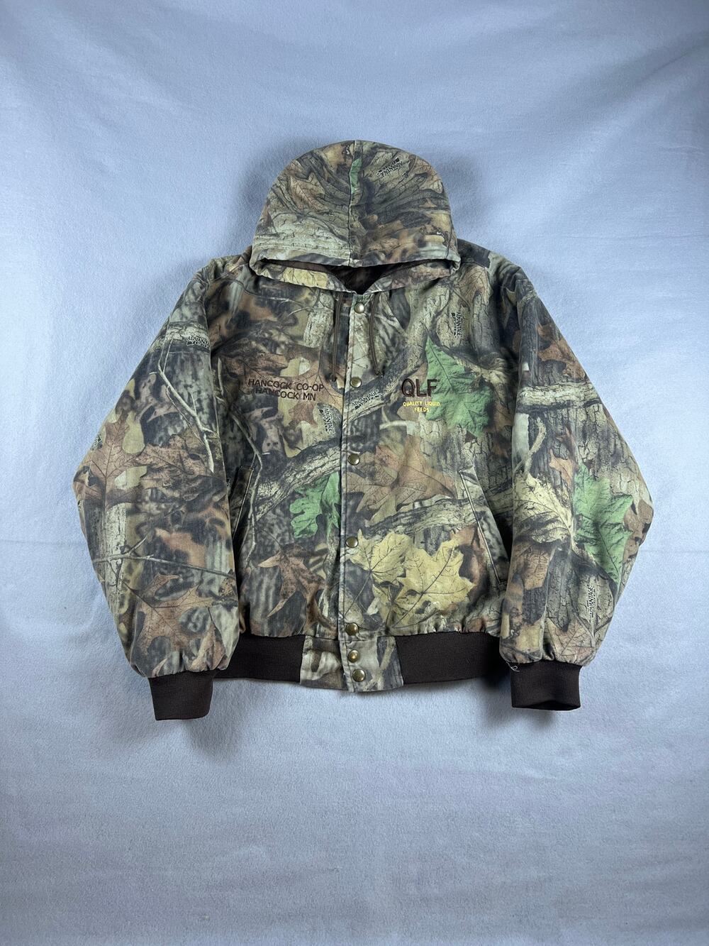 Vintage Swingster Hunting Jacket Mens M Advantage Timber Camo Outdoor Sports